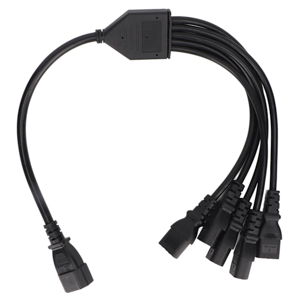 UPS PDU C14 till 5 x C13 strömadapterkabel hane till hona 10A 250V Y-splitter strömadapterkabel 1,6ft