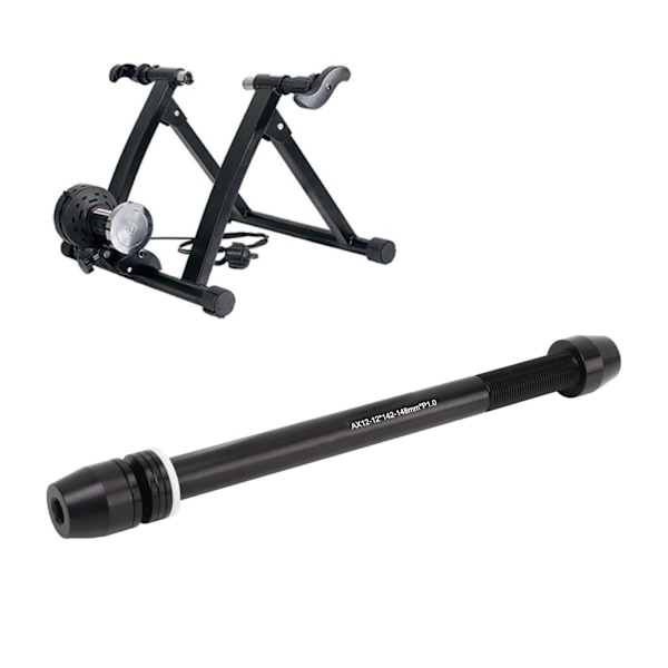 Cykelnav Bakre Navaxel Tvåstegsdesign Justerbar Längd CNC-bearbetning Aluminiumlegering Cykelnav Bakre Axel för Mountainbikes
