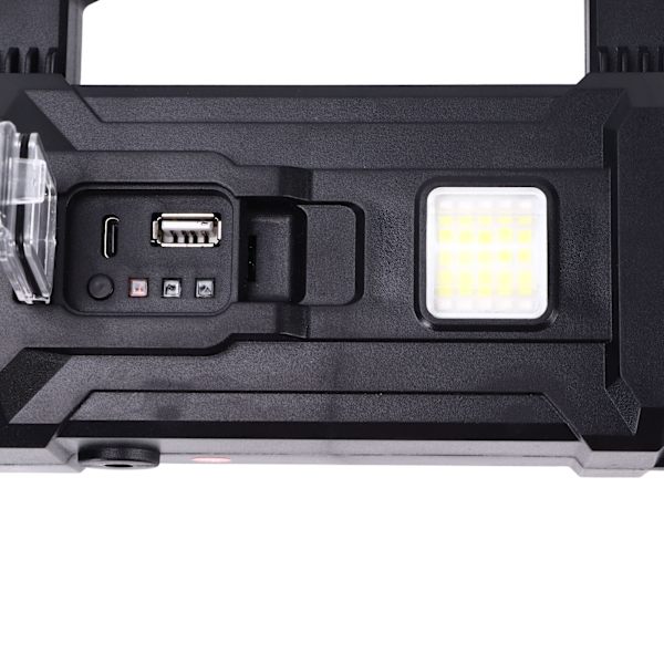 Spotlight ficklampa energibesparande miljöskydd smart batteri display ficklampa