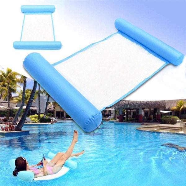 Vattenhängmatta 1 Pack Enklicksuppblåsning Ultra Comfortable Air