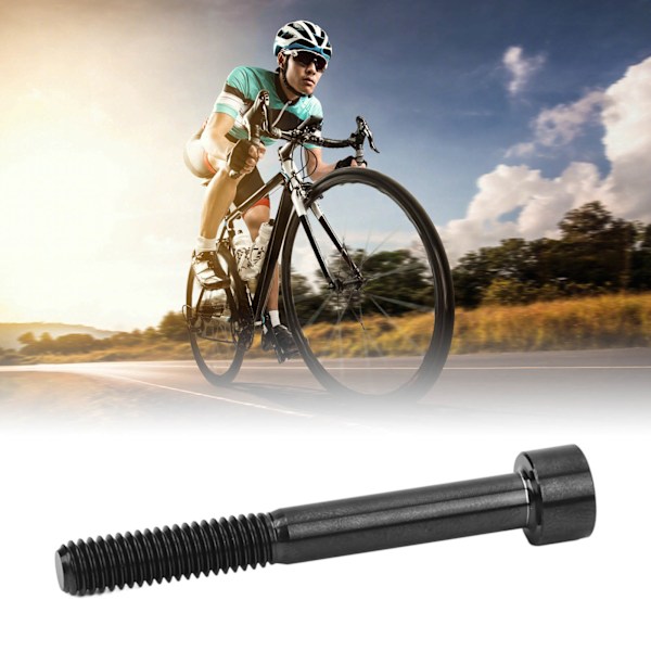 M6x50mm Cykelstam Skruv Attraktiv Titanlegering Cykelstyrstam Skruv för Utomhus Svart