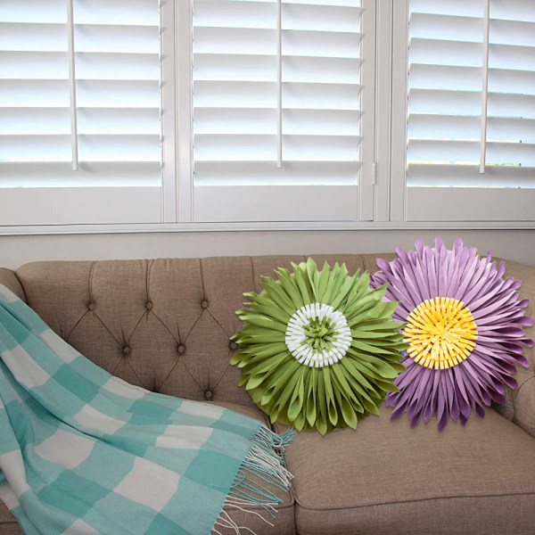 3D Daisy flower örngott-soffa och säng-Flower-liknande case