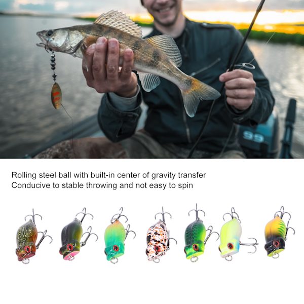 Fiskedrag Sjunkande Luya Hård Fisk krok Simulering Bete 3D Fisk Konstgjord Spinnfiske Utrustning