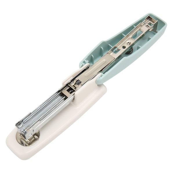 2 st Skrivbords häftapparat Multifunktionell 20 arks kapacitet Rotation Ergonomisk design Bords häftapparat för kontor Skola Hem Blå