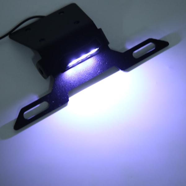 Motorcykel Nummerplåtshållare med LED-lampa Passar HONDA CBR150R 16‑18