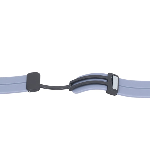Klockarmband Vikbart Magnetspänne Klockarmband Silikon Sport Vattentätt Ersättningsarmband för Fenix 7S/6S/5S 22mm Lavendelgrå