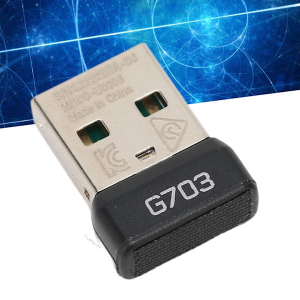 USB-mottagare för Logitech G703 för LIGHTSPEED trådlös mus trådlös 2,4G-teknik bärbar musadapter