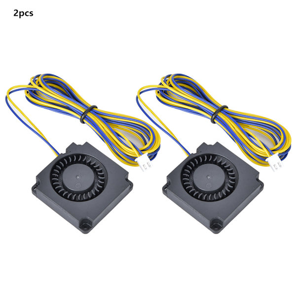 2 st KOONOVO kylfläkt Alla metall 3D-skrivartillbehör för ENDER3/Ender3 pro