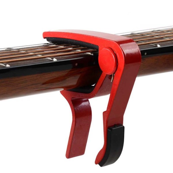 4 stycken Gitarrkapo av Aluminium, Universal, Akustisk och Klassisk Elektrisk Gitarr, Bas, Banjo, Violin, Mandolin, Ukulele Alla Typer Lättviktig