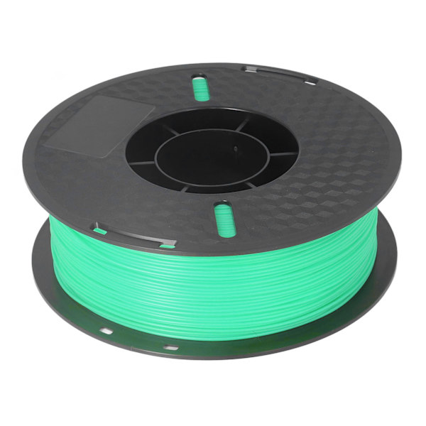 PLA 1.75mm Filament Hög Noggrannhet Rökfri 3D-skrivarfilament Utskrift Förbrukningsvaror 1kg Grön