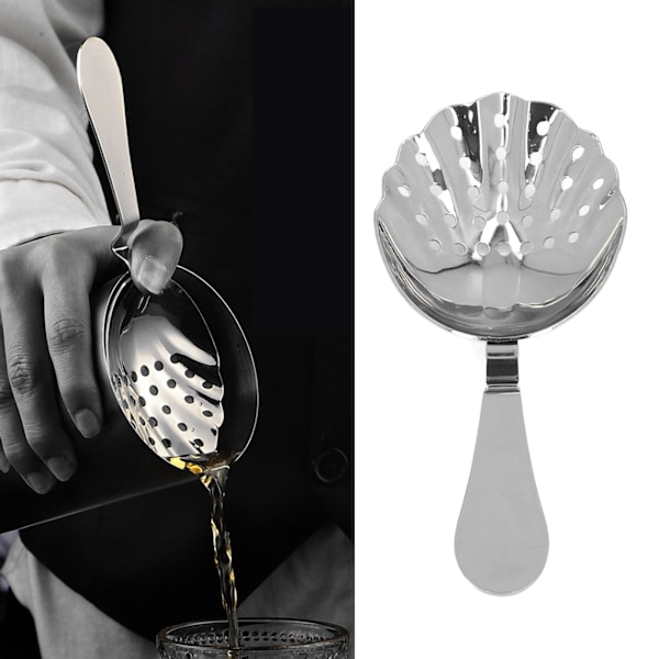 Cocktail sil, rostfritt stål, effektiv filtrering, barverktyg för hem, minibars, klubbar, restauranger, svart