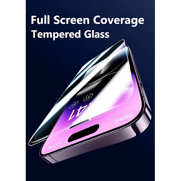 iPhone 16 3-Pack Härdat Glas Skärmskydd - Anti-fingeravtryck