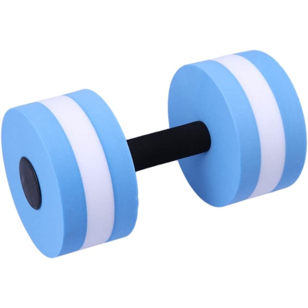 Aquatic Exercise Dumbell EVA för poolövningar (1 st blå)