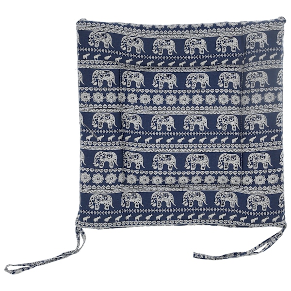 Tryckta Mönster Bekväma Stolsdynor, Nordiskt Sitsstöd för Inom- och Utomhusbruk, Tjocka Mjuka Icke-deformerbara Stolsdynor med Halkfri Design, Idealisk