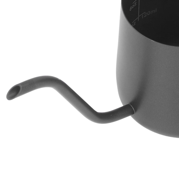 Kaffe Vattenkokare Rostfritt Stål Svanhals Tjock Bekväm Handtag Kaffe Droppkanna Med Skala 250ml