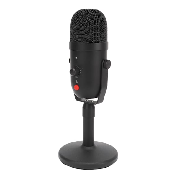 USB Kondensatormikrofon Intelligent Brusreducering Kardioid Kondensatormikrofon för Gaming Poddsändning Inspelning