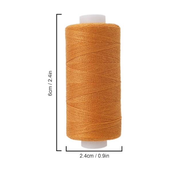 Sytrådsset 400 Yards 80 Färger Polyester Symaskinstrådar för DIY Handsömnad Quiltning