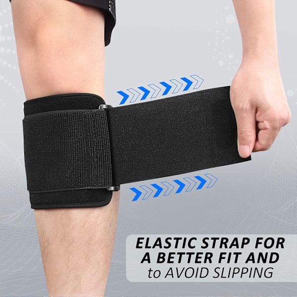 Sciatica Smärtlindringsanordning Stöd - Sciatic Ease Nervsmärtlindringsstöd för Män Kvinnor, Knästöd med Tryckplatta Riktad Kompression för