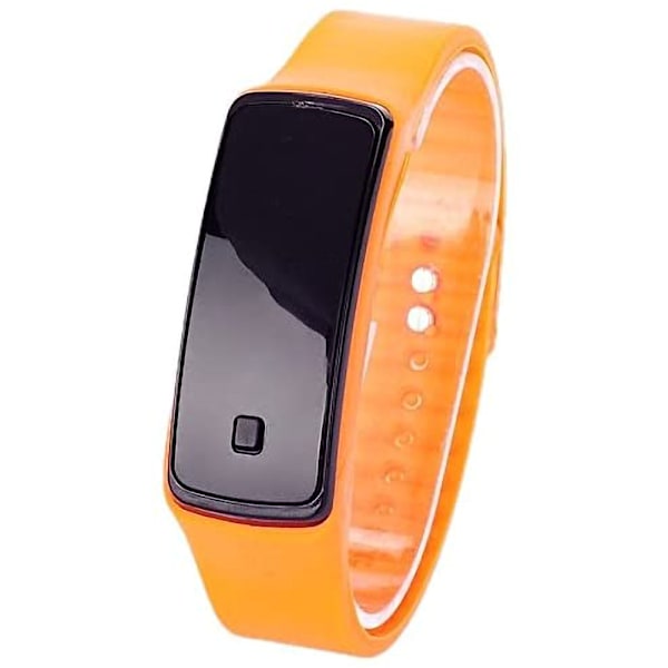 Sensorisk Armbandsväckarklocka för Barn, Lättanvänd Tyst Alarmklocka med Vibrerande Påminnelse, Digital Display och Mjukt Silikonarmband för Klassrum eller
