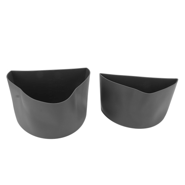 6QT Silikon Slow Cooker Liners Återanvändbara läckagesäkra 2 i 1 Slow Cooker Divider Liner Kökstillbehör för hem Grå