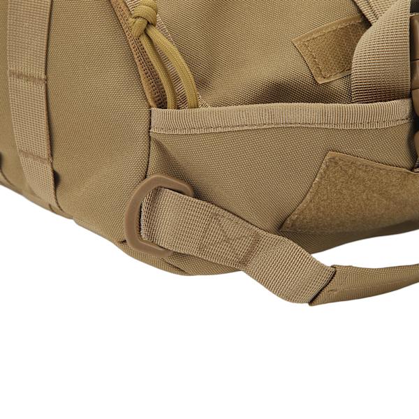 Utomhusträningshjälmväska Bärbar Clamshell Hjälmväska Stor Kapacitet Hjälmförvaringsväska Khaki