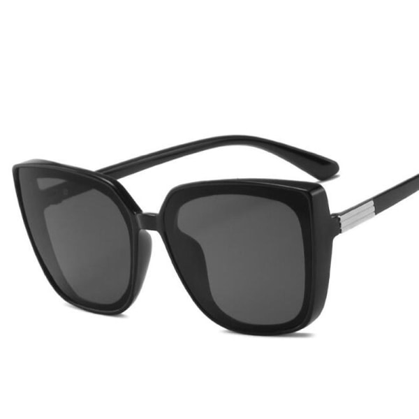 Fyrkantiga överdimensionerade solglasögon för män och kvinnor mode platt topp