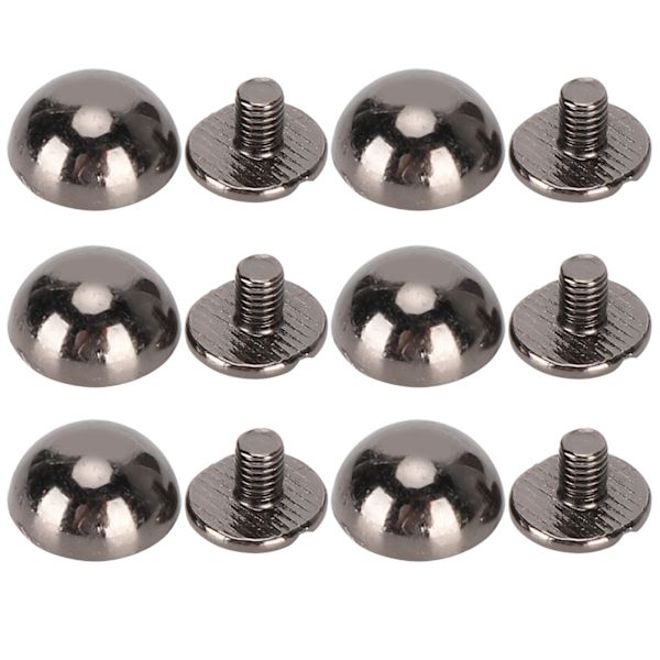 Svampnitar Runda Huvudskruvar Kupol DIY Stud Knappar för Väska Skor Kläder Dekoration