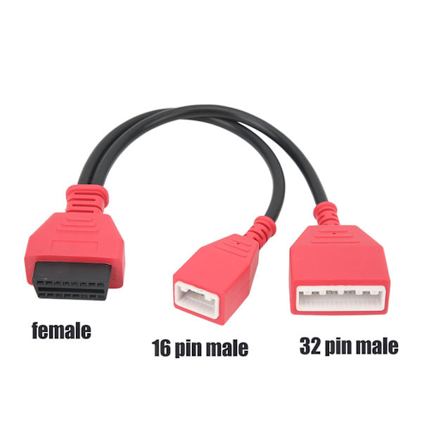 OBD2 Diagnostisk Kabeladapter Hona till 16-stifts 32-stifts Hankontakt för Autel MX808 Maxisys MaxiDAS MS908P Scanner
