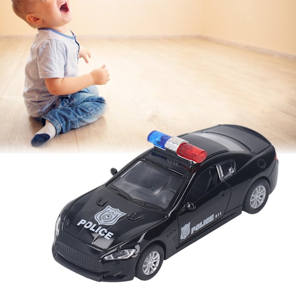 Friktonsdriven bil leksak fordon dra tillbaka 1:32 Diecast fordon bil för pojkar småbarn och barn typ 1