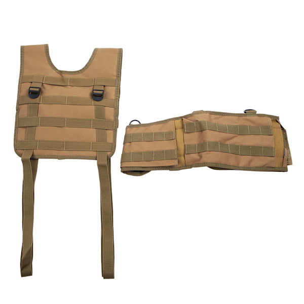 Utomhusaktiviteter Multifunktionell Unisex Tactics Molle System Väst Bälte Kostym Midje Kit