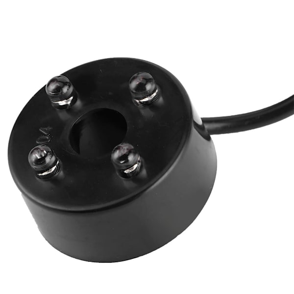 Cykel Mute Vattenfontän Pump med LED-ljus för Miniatyr Stenträd Inomhus Blomkruka Hydroponisk GrönsakEU-kontakt AC220-240V