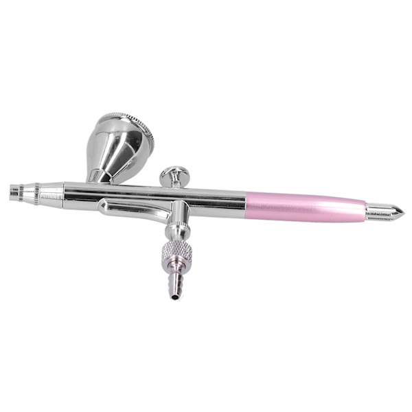 G1/8 Airbrush Spray Gun Kit Färgspruta Konstset för Modellutskrift HeminredningRosa