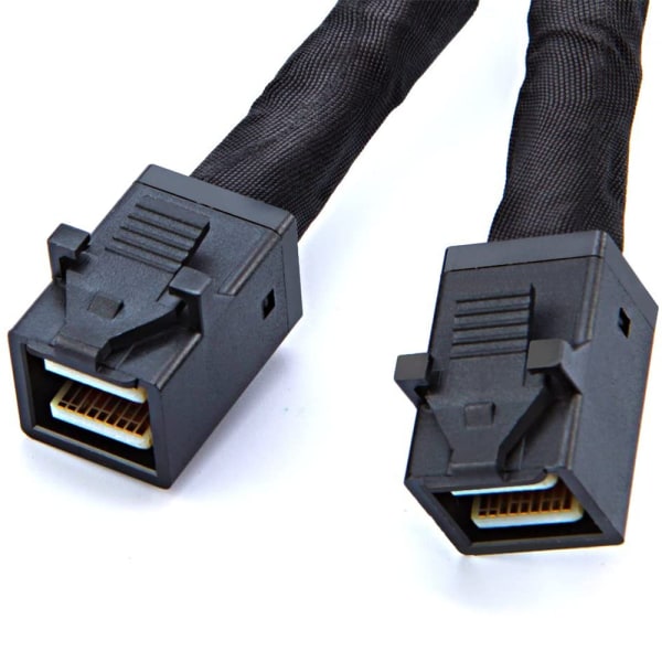 Kabel Intern Mini SAS HD-kabel, Mini SAS SFF-8643 till Mini SAS 36-stift SFF-8643-kabel, Mini SAS SFF-8643-kabel