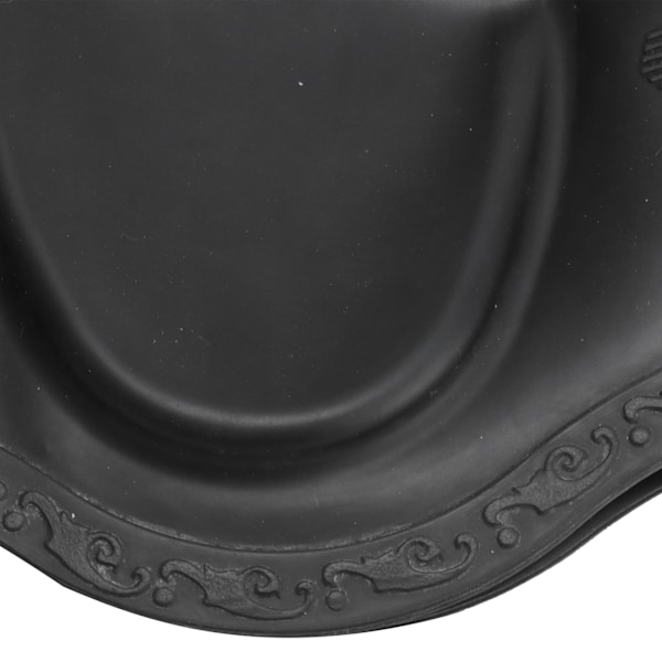 Simbadsbadmössa med öronsskydd, 3D-ergonomisk, vattentät, svart
