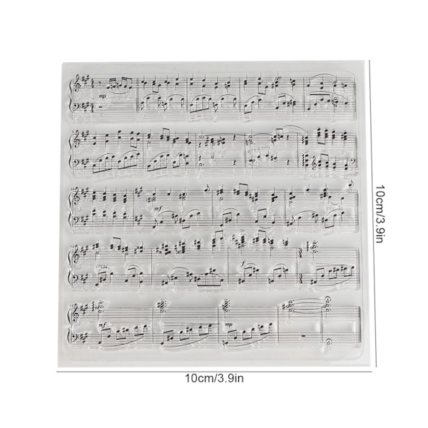 Transparent Clear Rubber Stamp DIY Diary Scrapbooking Stamp Card Craft Photo Album Decor