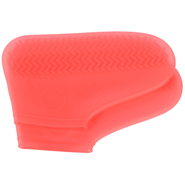 Silica Gel Anti Slip Regn Vattentät Återanvändbar Ren Vandringsskoöverdrag Stövlelskydd (Röd)