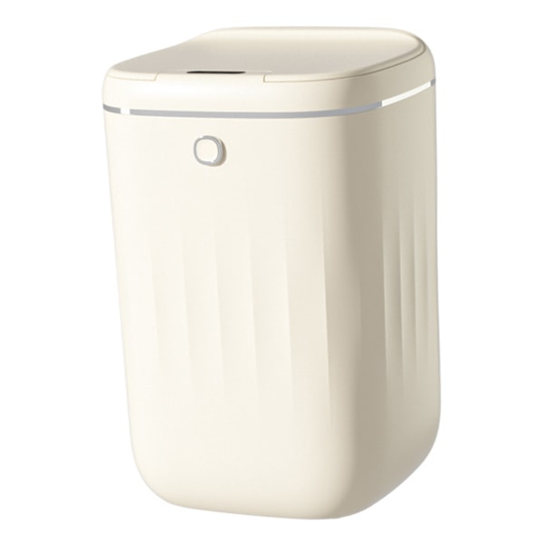 Smart Sensor Soptunna Stor Kapacitet Automatisk Papperskorg med Lock för Hem Badrum Kök 20L