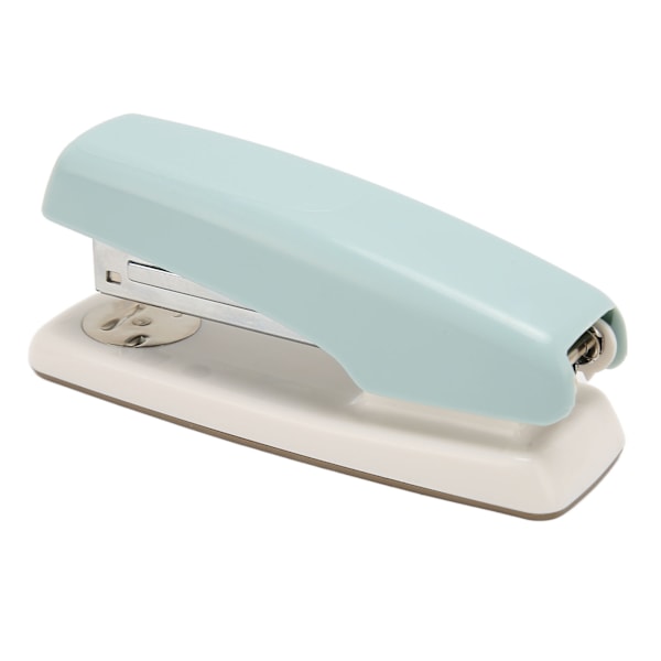 2 st Skrivbords häftapparat Multifunktionell 20 arks kapacitet Rotation Ergonomisk design Bords häftapparat för kontor Skola Hem Blå