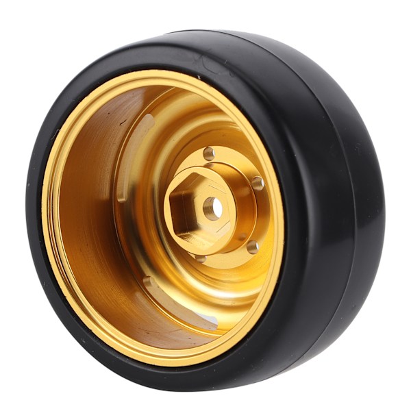 4 st 63 mm RC-bil metallnavs drivdäck reservdelar tillbehör passar för WPL D12 RC-lastbil