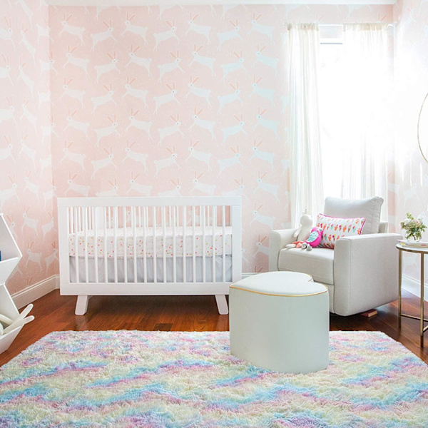 Matta Vardagsrum Super Mjuk Shaggy Matta Fluffig 80*160cm