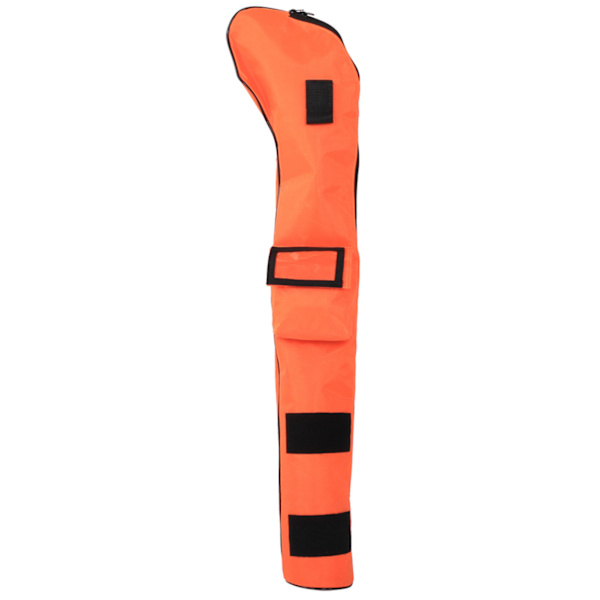 Nylon Bärbar Vattentät Barn Mjuk Hopfällbar Golfklubbsväska för Utomhus Träning Orange