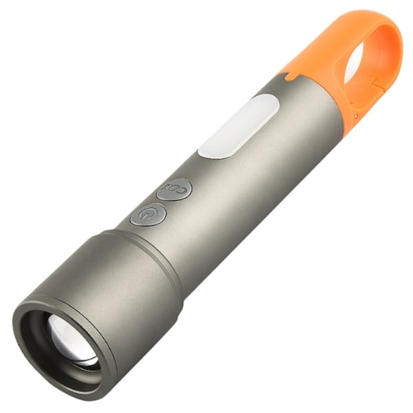 Multifärgade ficklampor, handsfree-bekvämlighet med snabbladdningsbar USB-C LED-ficklampa, portabel utrustning för camping, jakt och