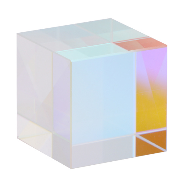 Sexsidig Ljusstark Kombinationskub Prisma Färgat Glas Strålsönderdelande Prisma (1,5*1,5*1,5cm)