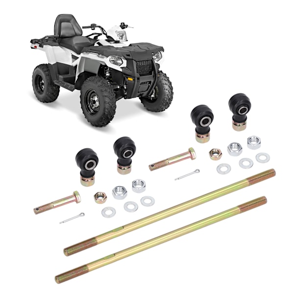 2 Styrstångsset Metalllegering Rostfri Ersättning för Polaris SPORTSMAN 500 RSE 1999‑2000
