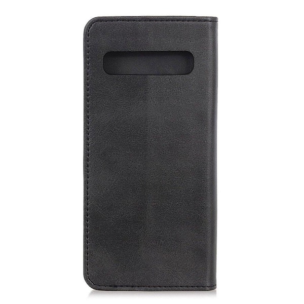 Samsung Galaxy S10 Plus Split läderfodral - Svart Svart