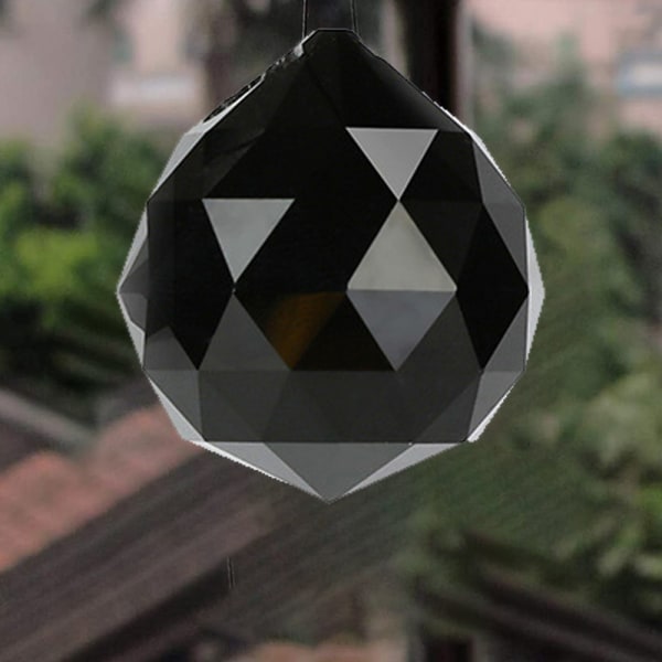 40mm Vintage Crystal Feng Shui Ball, 3 stycken