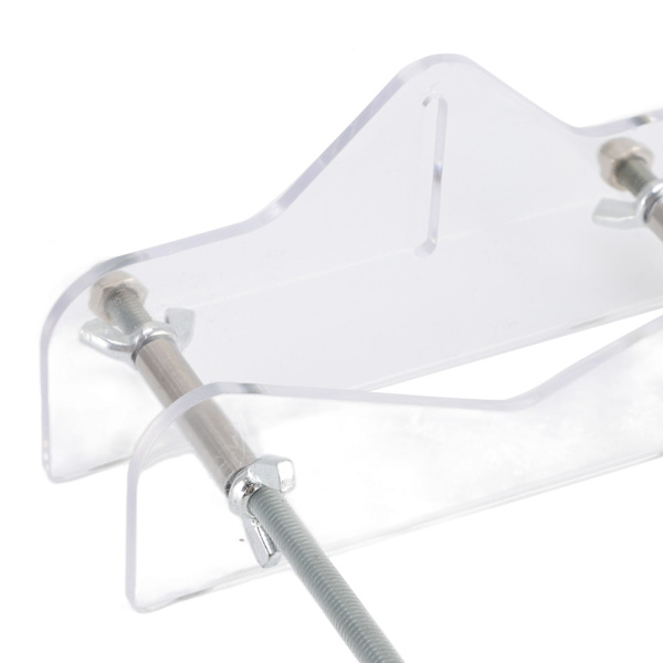 Glasflaskeskärare Justerbar Design Stabil Slitstark Vinflaskeskärare DIY Glasflaskeskärverktyg Transparent
