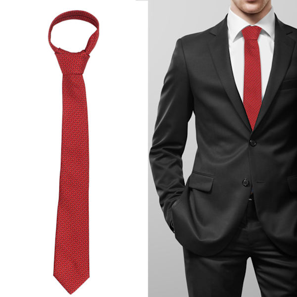 Herr slips affärs casual stil polyester siden rutig punkt design slipsar längd 146cm bredd 8cm för konferenser TG-03