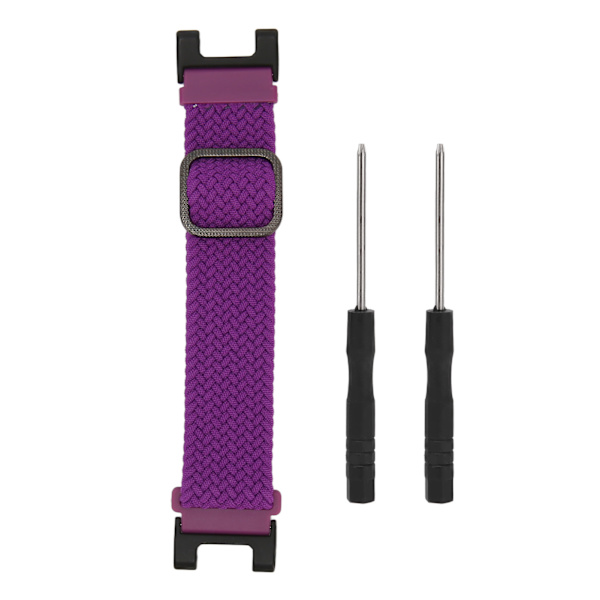 Smartwatch Justerbar Nylon Flätad Band Sport Andas Rem Armband Rem för Amazfit T Rex Dragon Fruit Färg