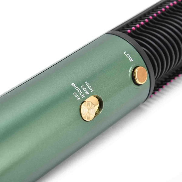 Rätningsborste Snabb Uppvärmning Salong Anti-Scalding 3-växlad Konstant Temperatur Ring Elektrisk Hårborste för Hem(CN-kontakt 220V )